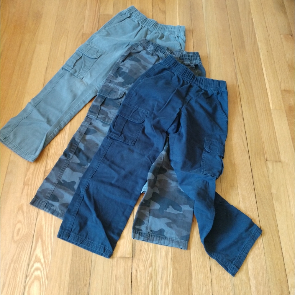 3 Pair of Boys Cargo Pants